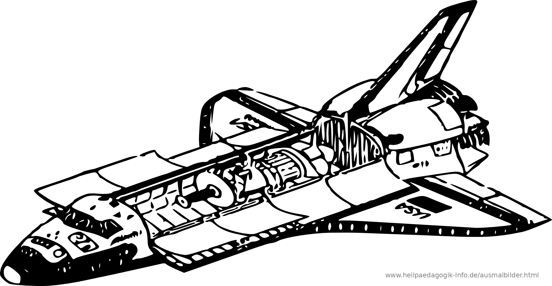 Ausmalbilder Rakete Ausdrucken - Ausmalbilder Guru