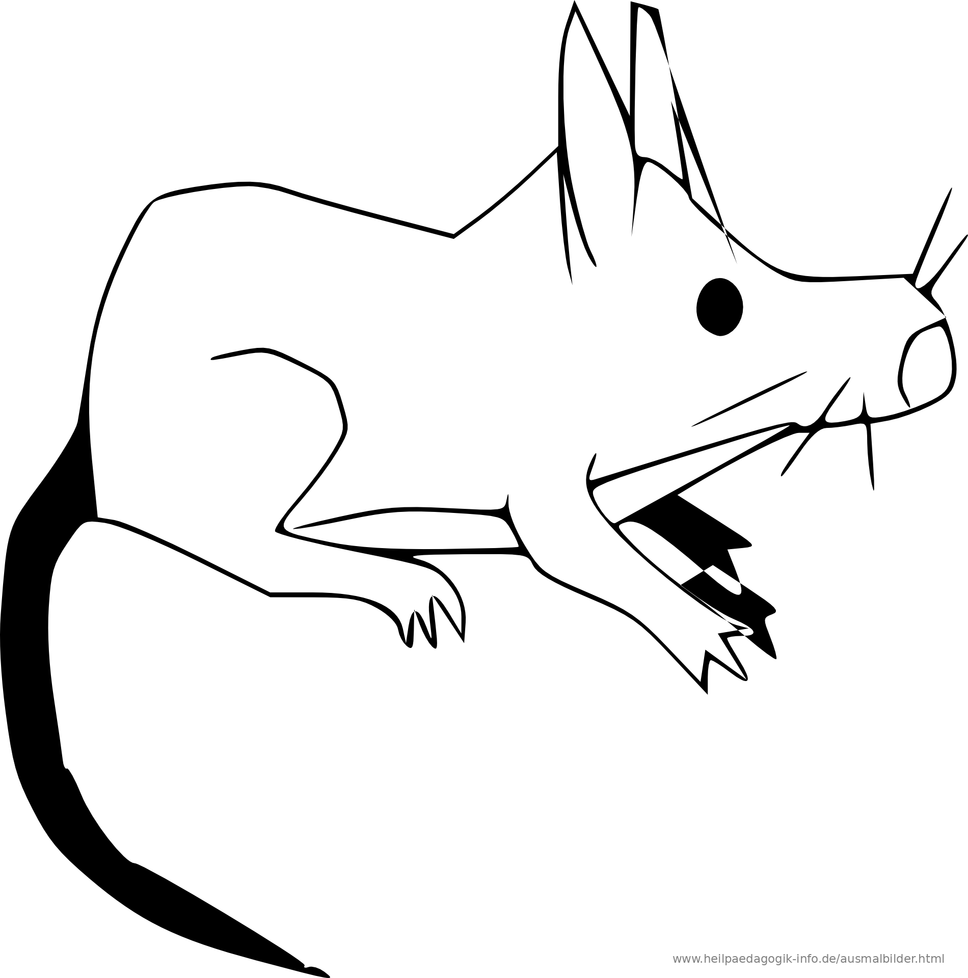 Рисунок 2 крыс для срисовки