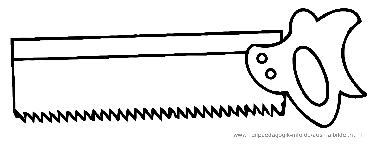 Ausmalbilder Werkzeuge