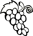 Ausmalbild Malvorlage Weintrauben