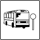 Ausmalbild Malvorlage Bus