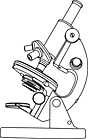 Ausmalbild Malvorlage Mikroskop