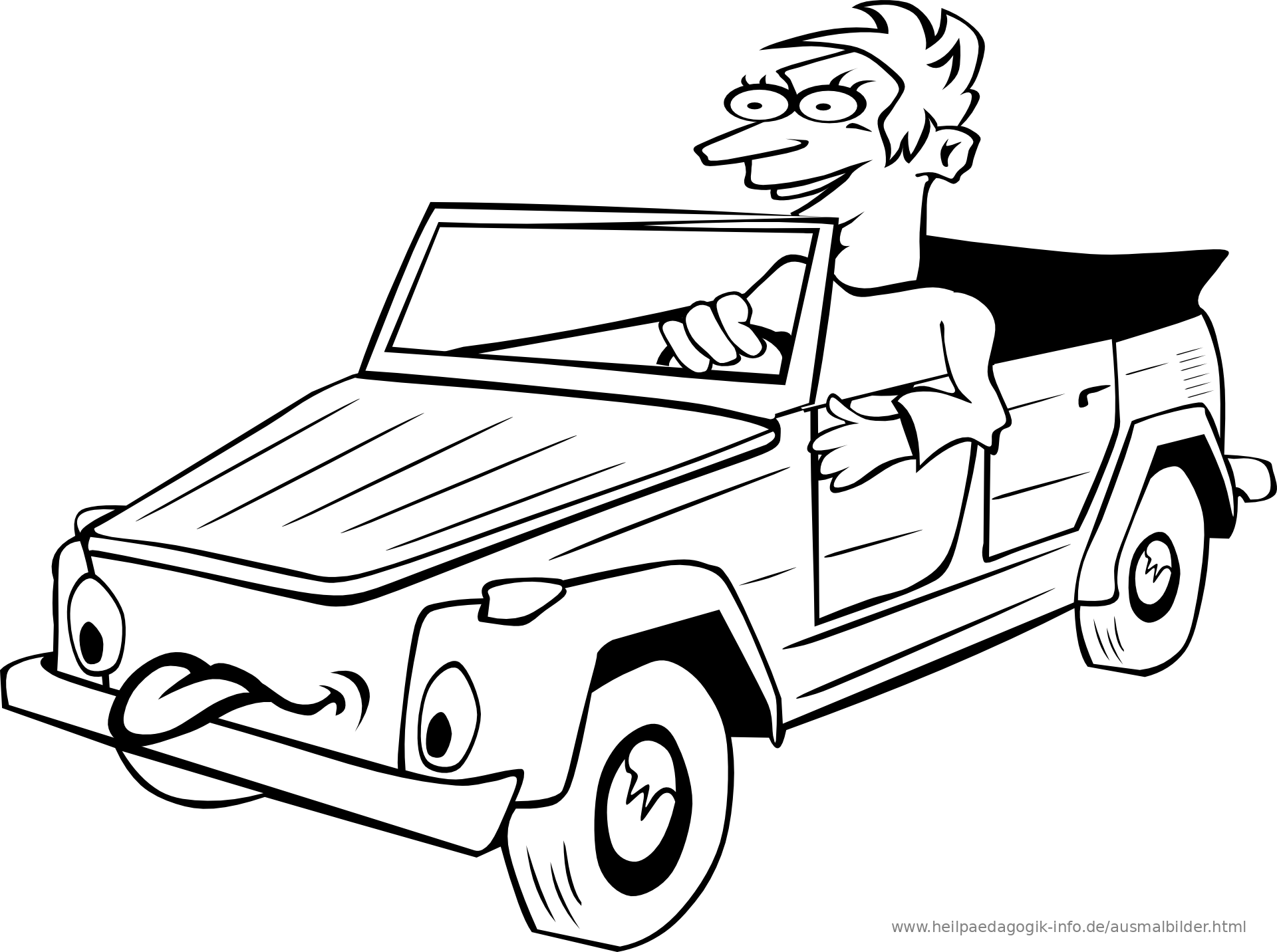 Brise Vue Bois Ausmalbild Krankenwagen