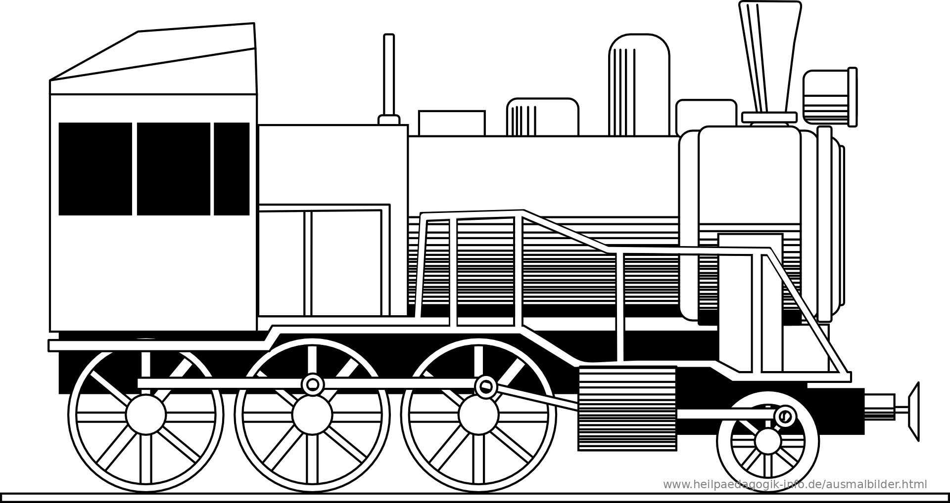 ausmalbild malvorlage Eisenbahn Lokomotive 1749 ausmalbilder fahrzeuge 4 ausmalbilder eisenbahn 19