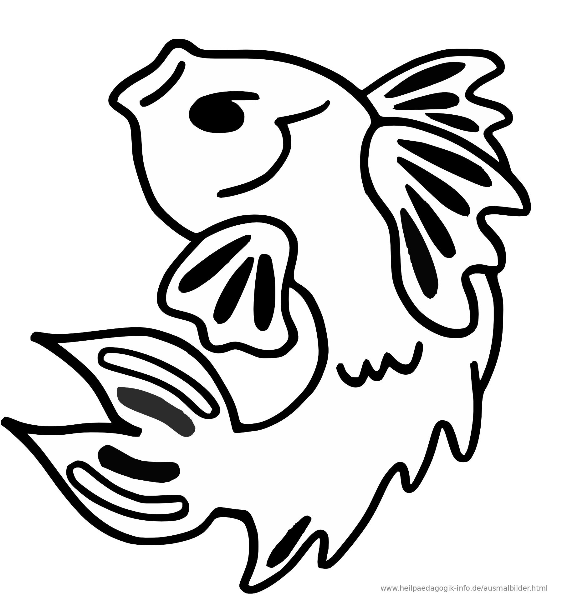 ausmalbilder fische