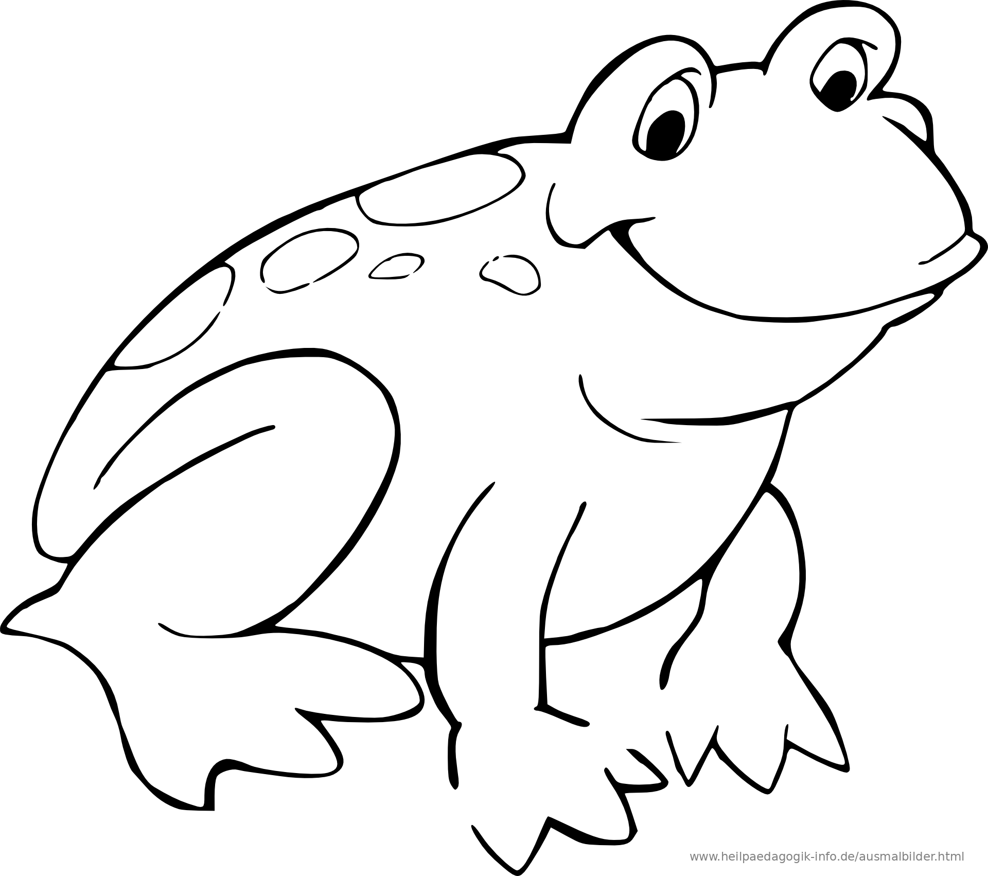 dark frog coloring pages - photo #7