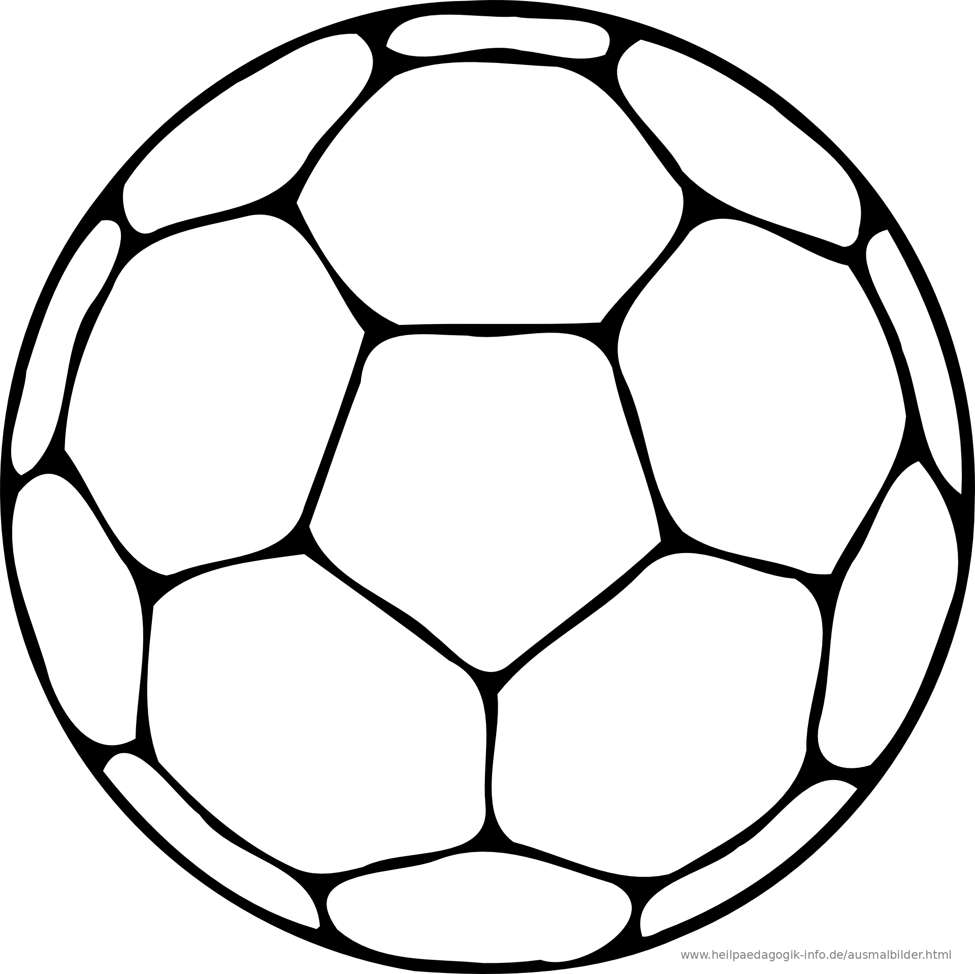 Ausmalbild Malvorlage Fußball Ausmalbild Fußball Als PDF oder PNG anzeigen