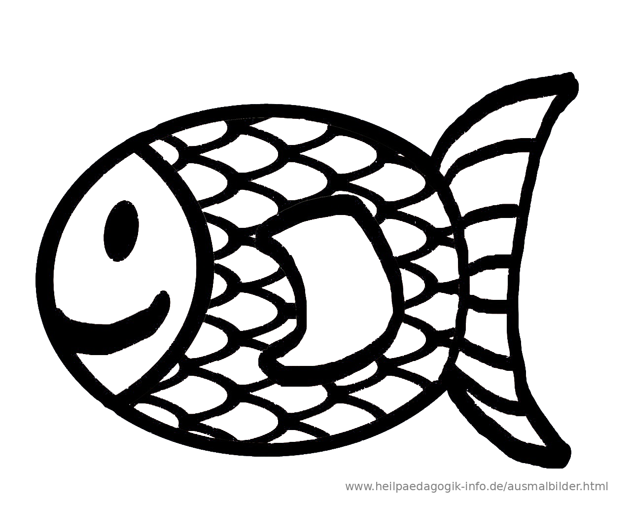 Ausmalbilder Fische