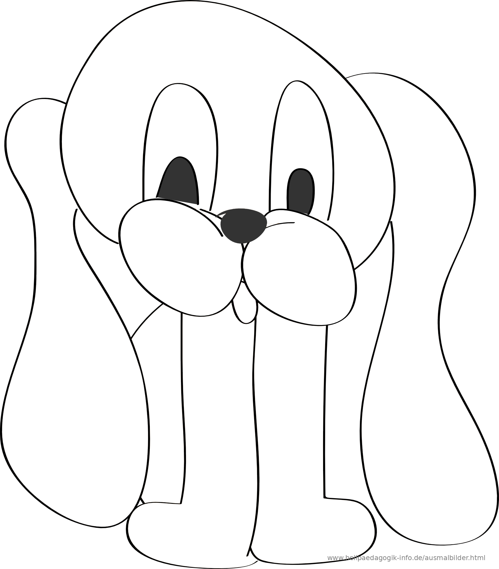 Ausmalbilder Hunde Ausmalbilder Hunde