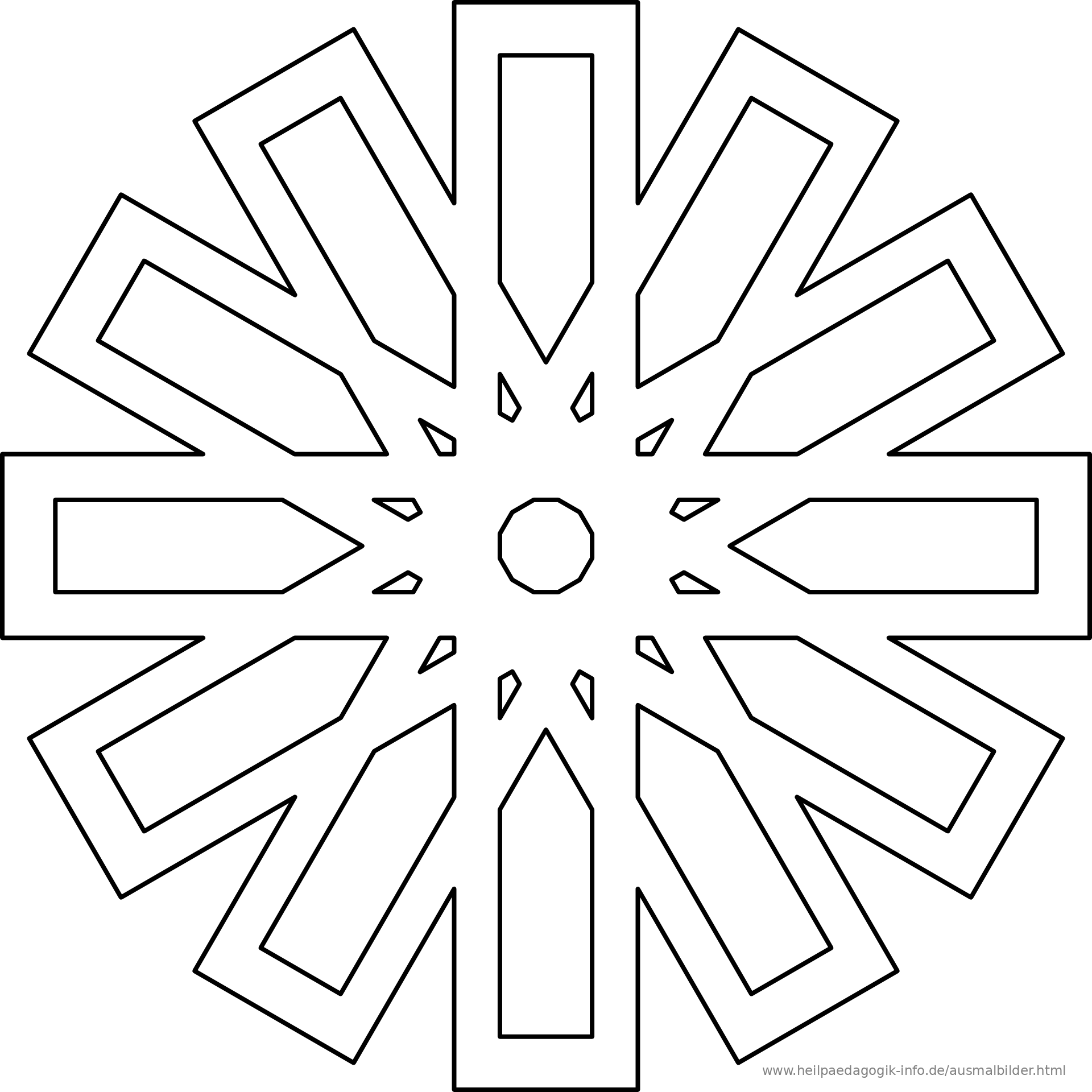 Ausmalbilder Mandalas Ausmalbilder Mandalas