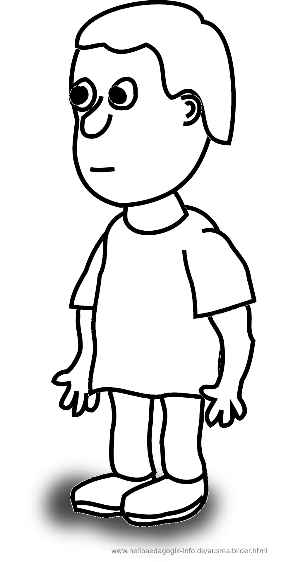 Ausmalbilder Menschen
