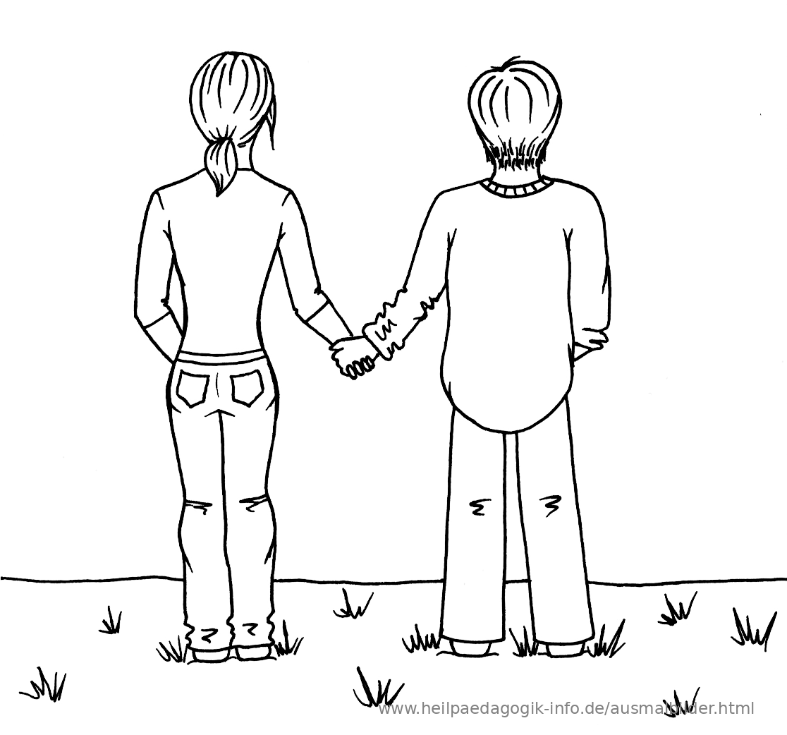 ausmalbilder mann