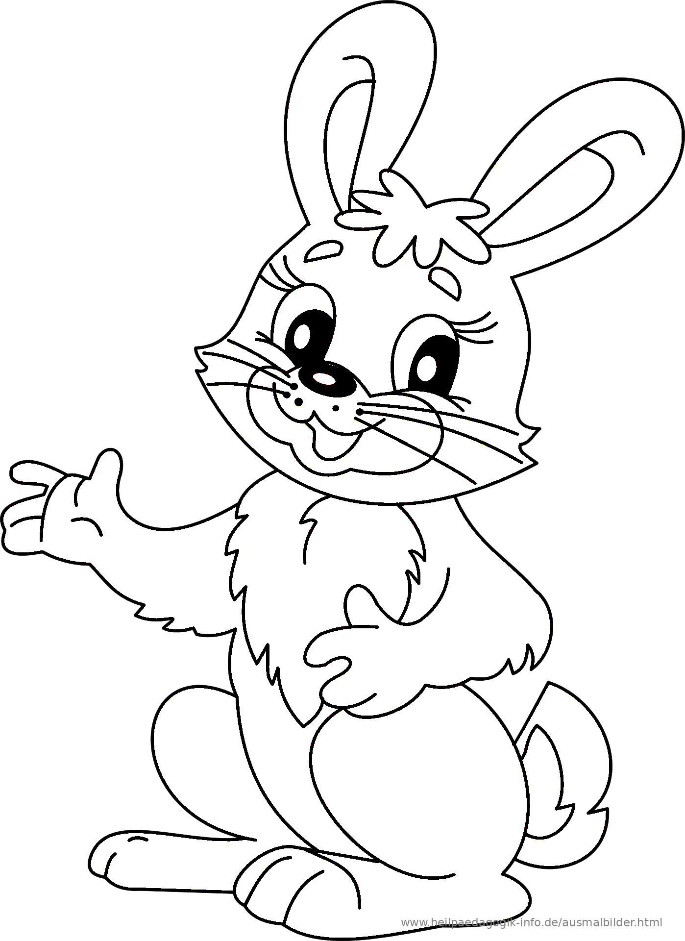 Ausmalbild Malvorlage Osterhase Ausmalbild Osterhase Als PDF oder PNG anzeigen