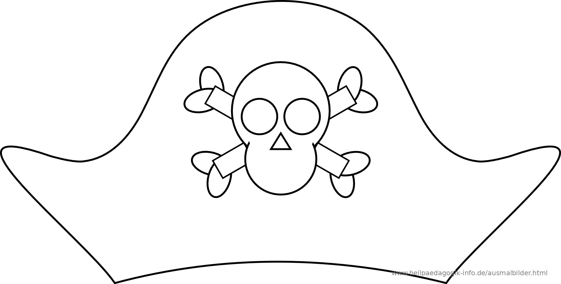 Pirate Hat Printable Coloring Pages Coloring Pages