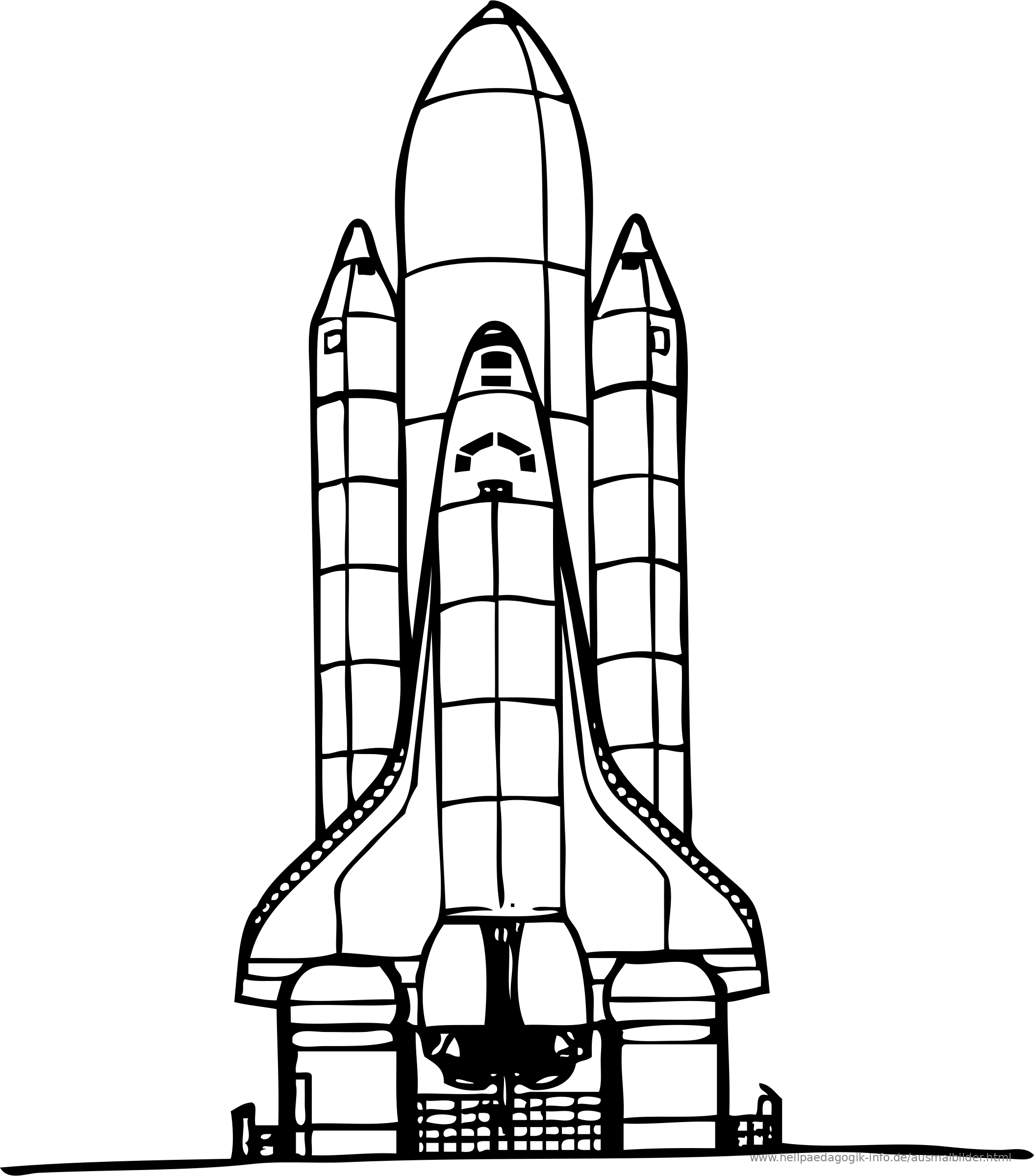 ausmalbild malvorlage  Space shuttle Raumfaehre  987  ausmalbilder_luftfahrzeuge_7__ausmalbilder_raketen_und_weltall_8__