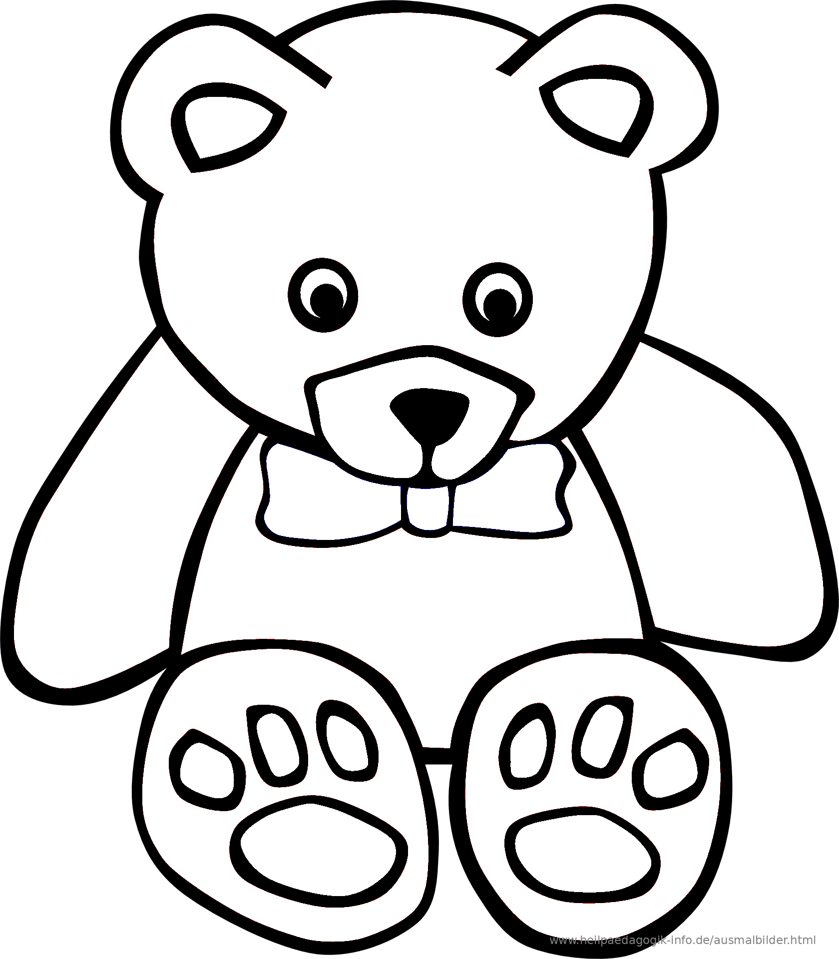 Kinder Malvorlage Teddy Coloring and Malvorlagan
