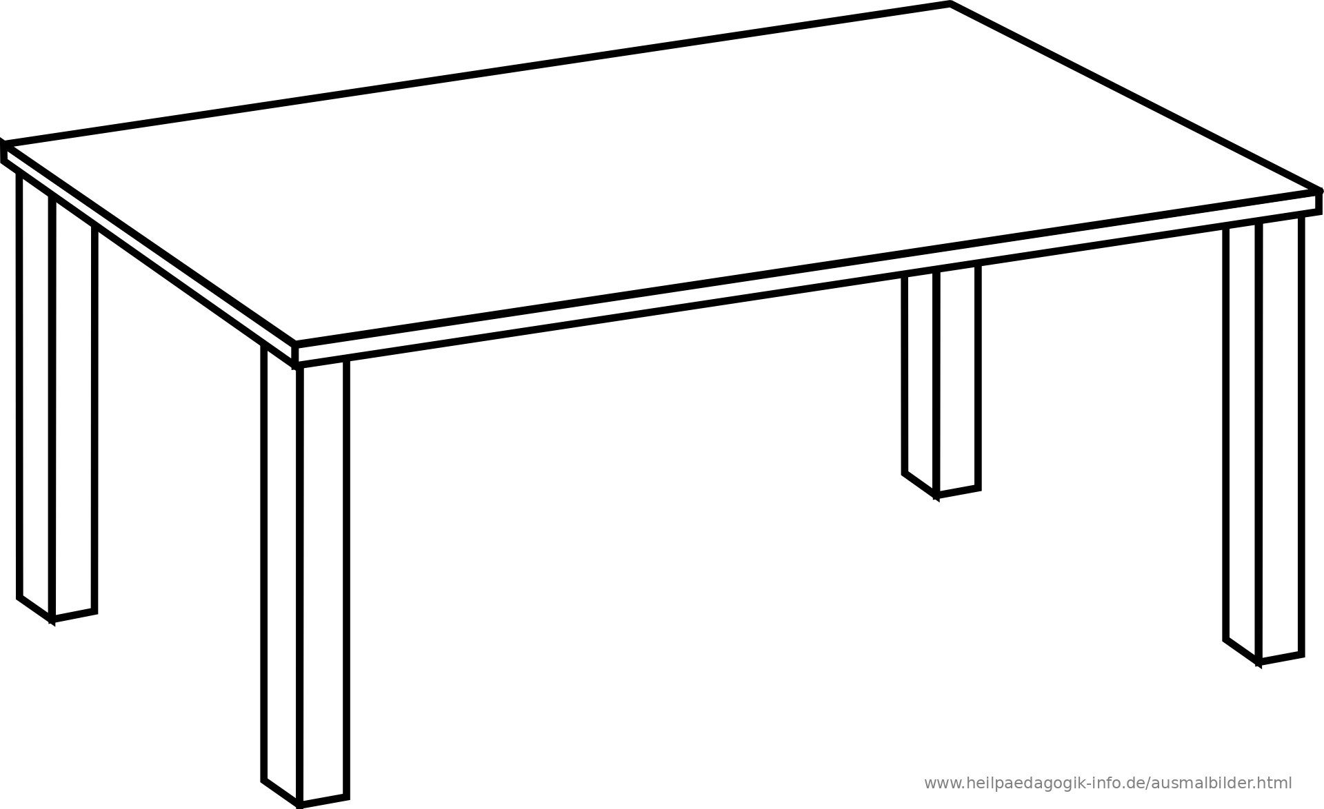 Ausmalbilder Alltagsgegenstände