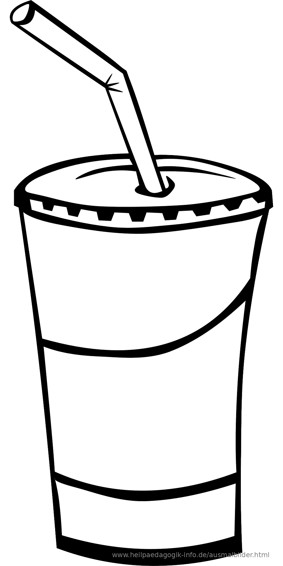 Ausmalbilder Essen und Trinken